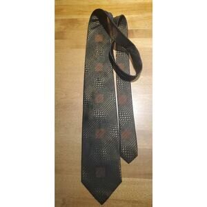 Jhane Barnes Necktie 100% Silk Made in Japan Designer Original Fabric